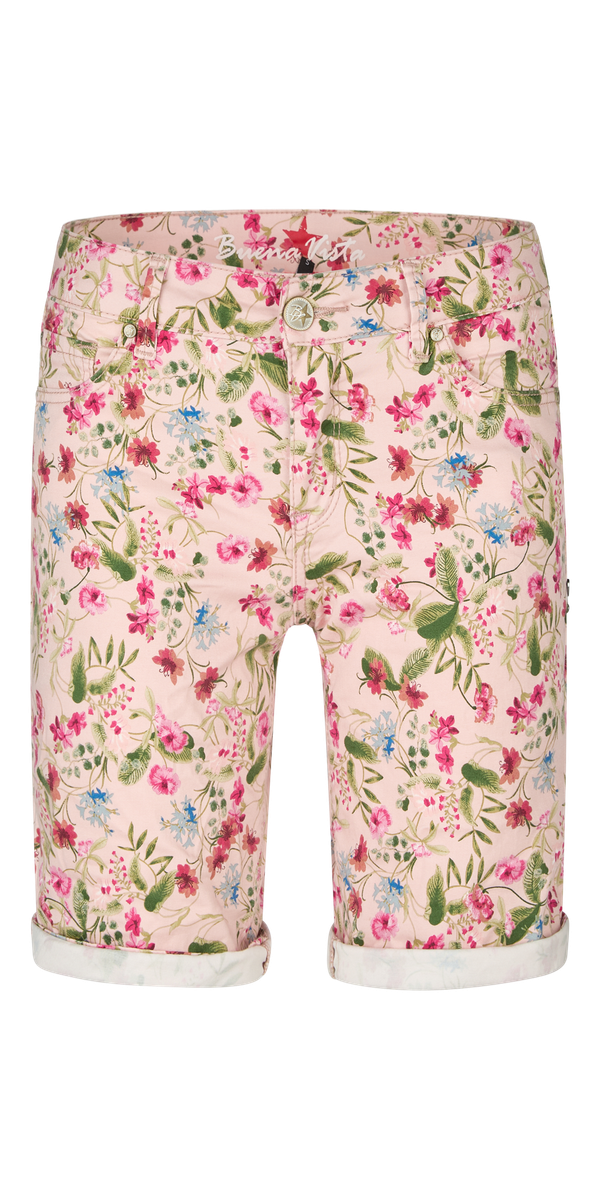Fröhlich florale Shorts | Italy stretch twill