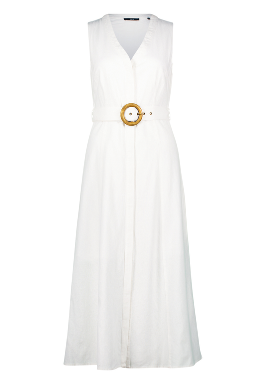Midikleid
mit Gürtel
