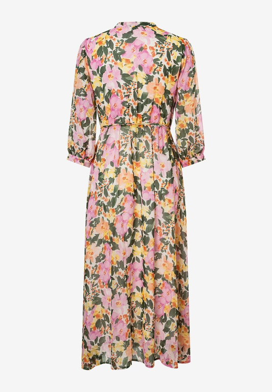 Chiffonkleid  Flowerprint