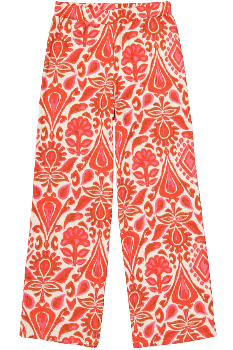 Rote Hose mit Print