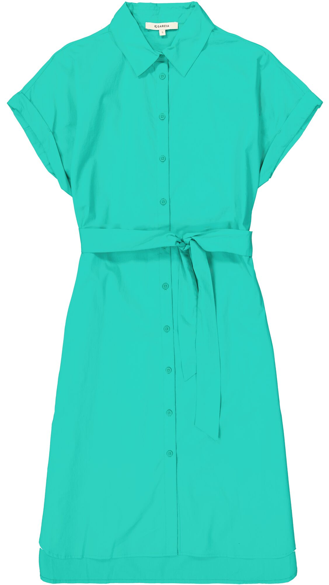 Grünes Blusenkleid
