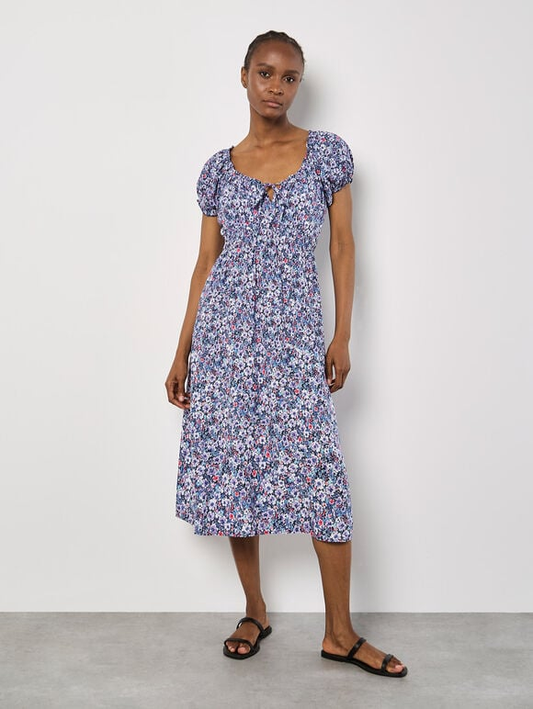 Midi-Kleid | Apricot Milkmaid 940543