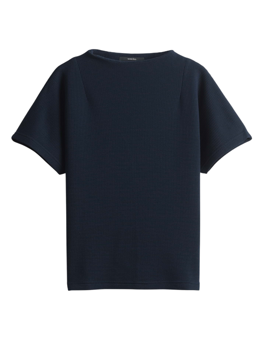 Kilio Kurzarmshirt aus weichem Waffelpiqué