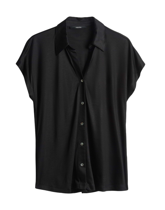 KEDINA Slim Poloshirt aus nachhaltiger Viskose