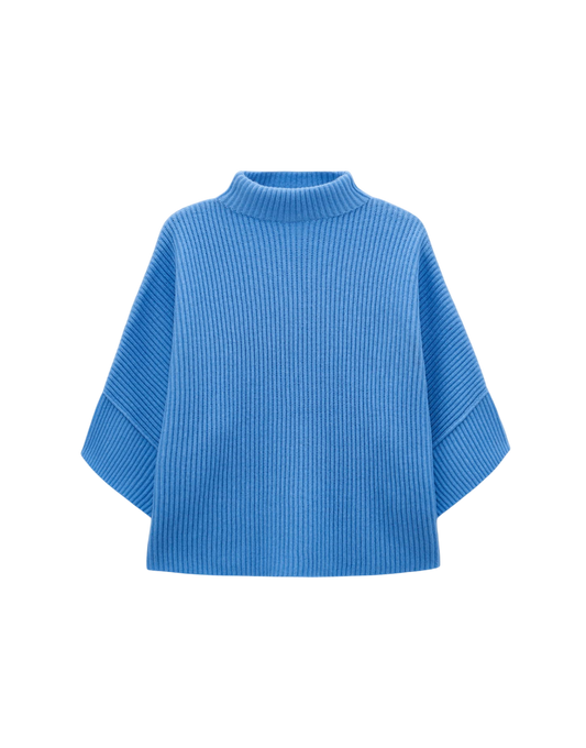 Verkürzter Strickpullover TALJA Loose aus Woll Mix