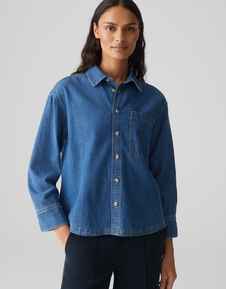 Felyn Jeansbluse