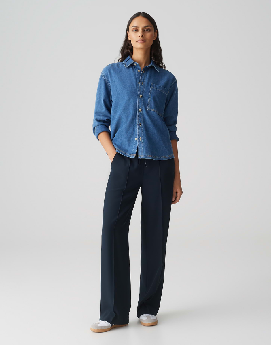 Felyn Jeansbluse