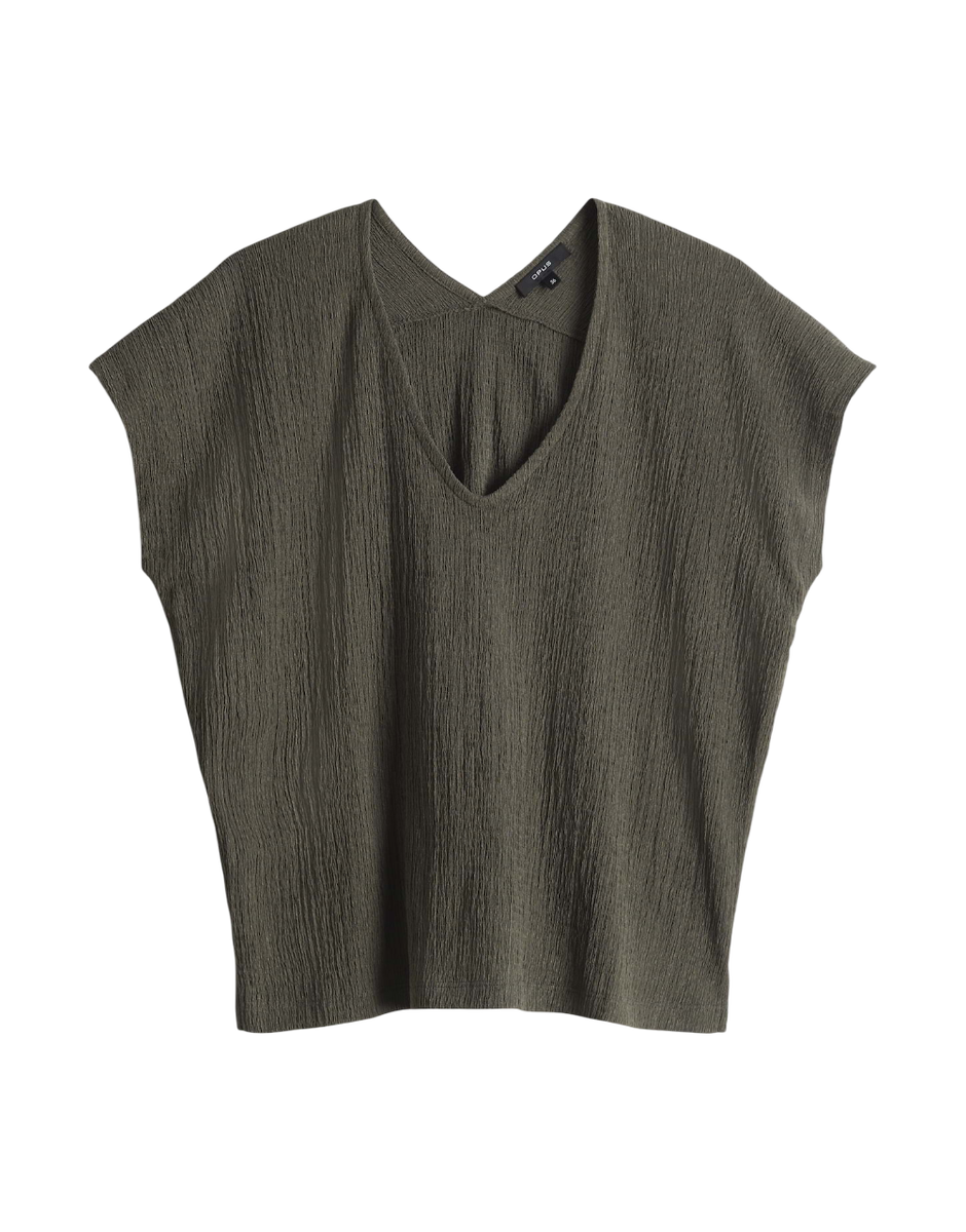 Sirukus structure  Boxy Fit Shirt mit Crash Effekt