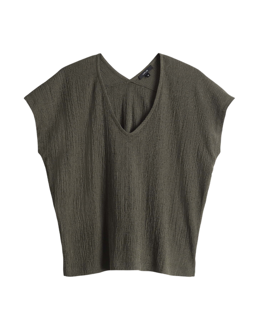 Sirukus structure  Boxy Fit Shirt mit Crash Effekt