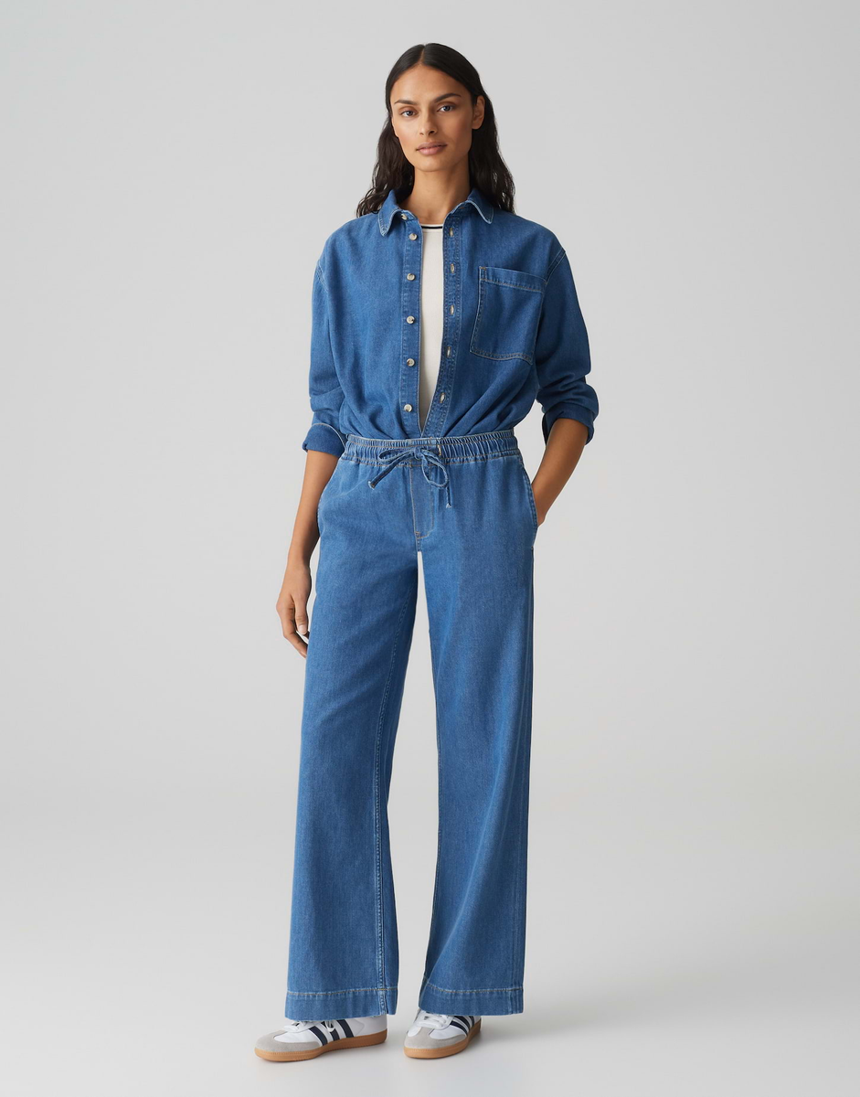 Miva palazzo french Weite Jogpants