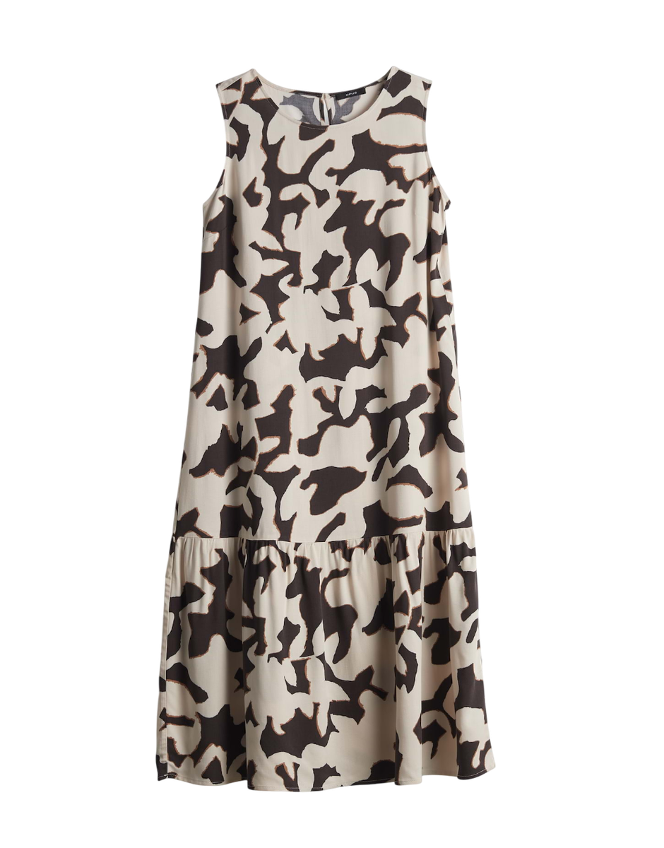 Wicy wildflower Trägerkleid mit abstraktem Print