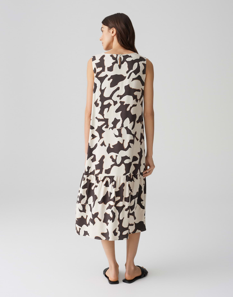 Wicy wildflower Trägerkleid mit abstraktem Print