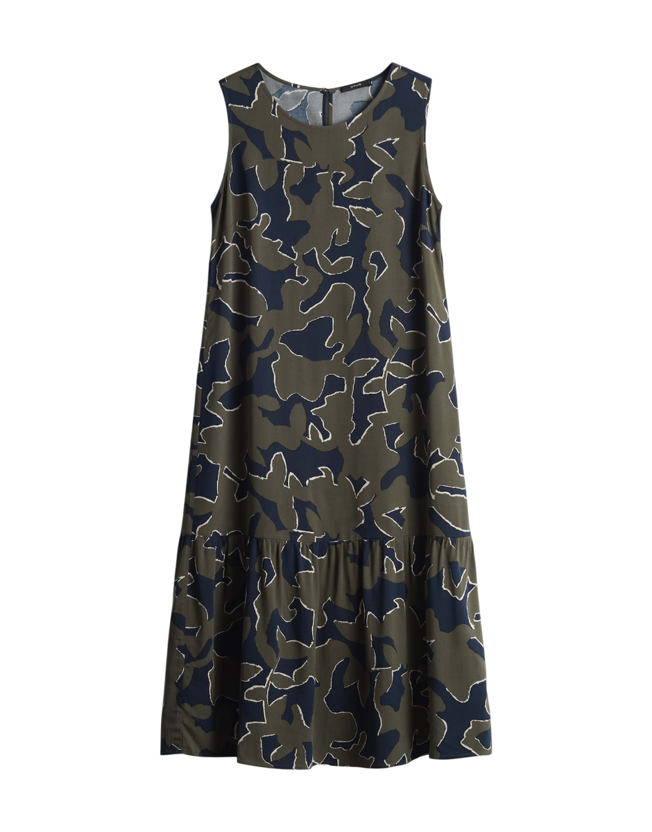 Wicy wildflower Trägerkleid mit abstraktem Print