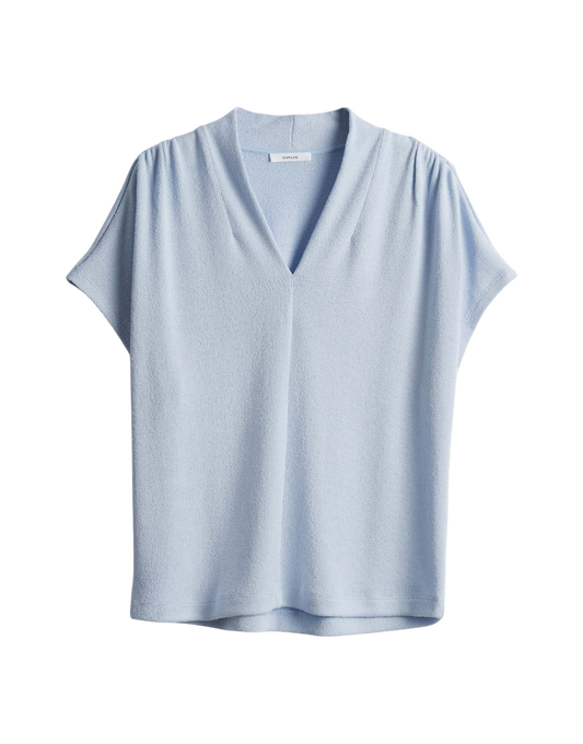 Sofranka Jerseytop mit drapierter Schulter