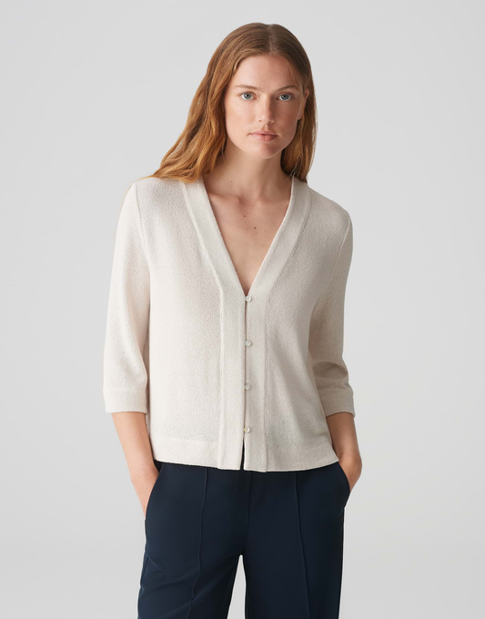 Semipa Shirtjacke in Strickoptik