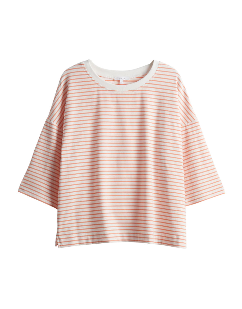 Seifen preppy Streifenshirt Oversize