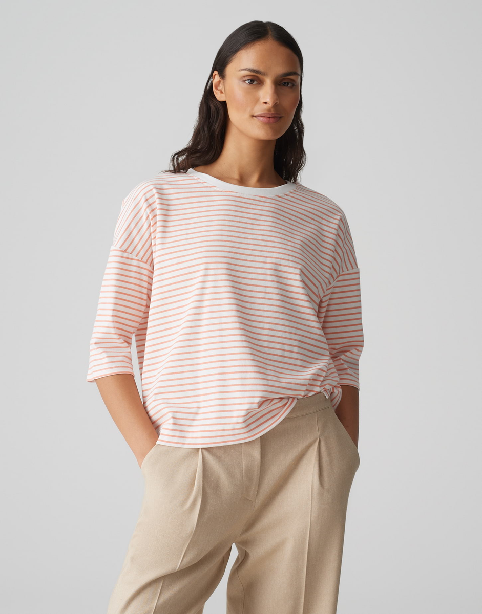 Seifen preppy Streifenshirt Oversize