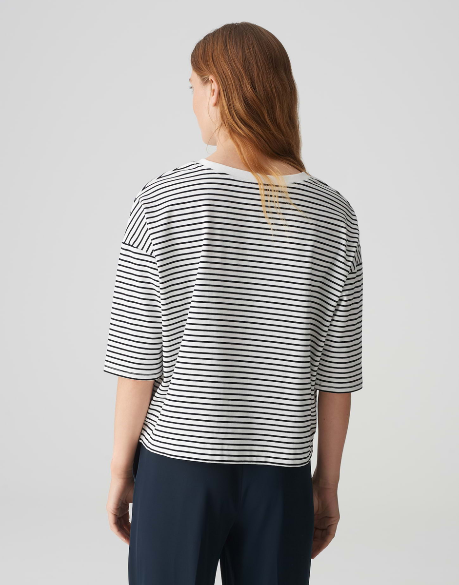 Seifen preppy Streifenshirt Oversize