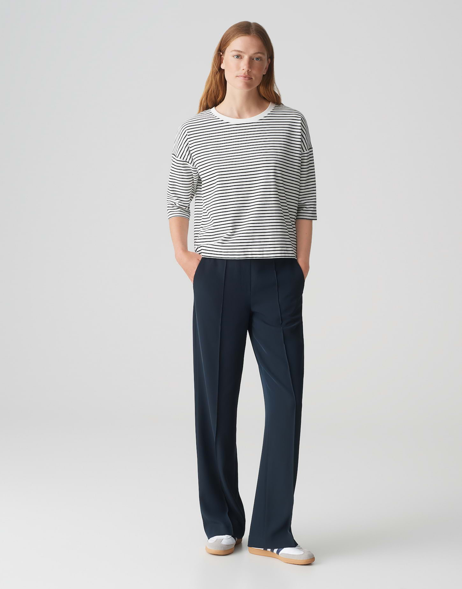 Seifen preppy Streifenshirt Oversize