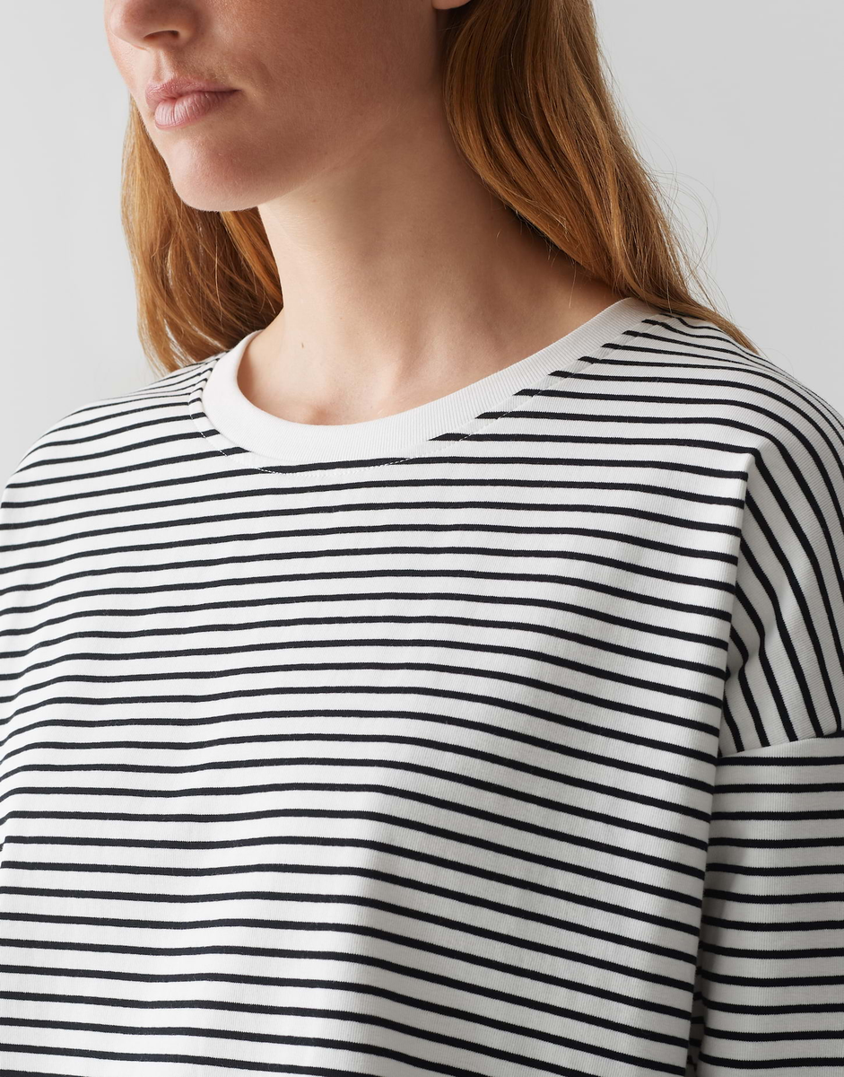 Seifen preppy Streifenshirt Oversize