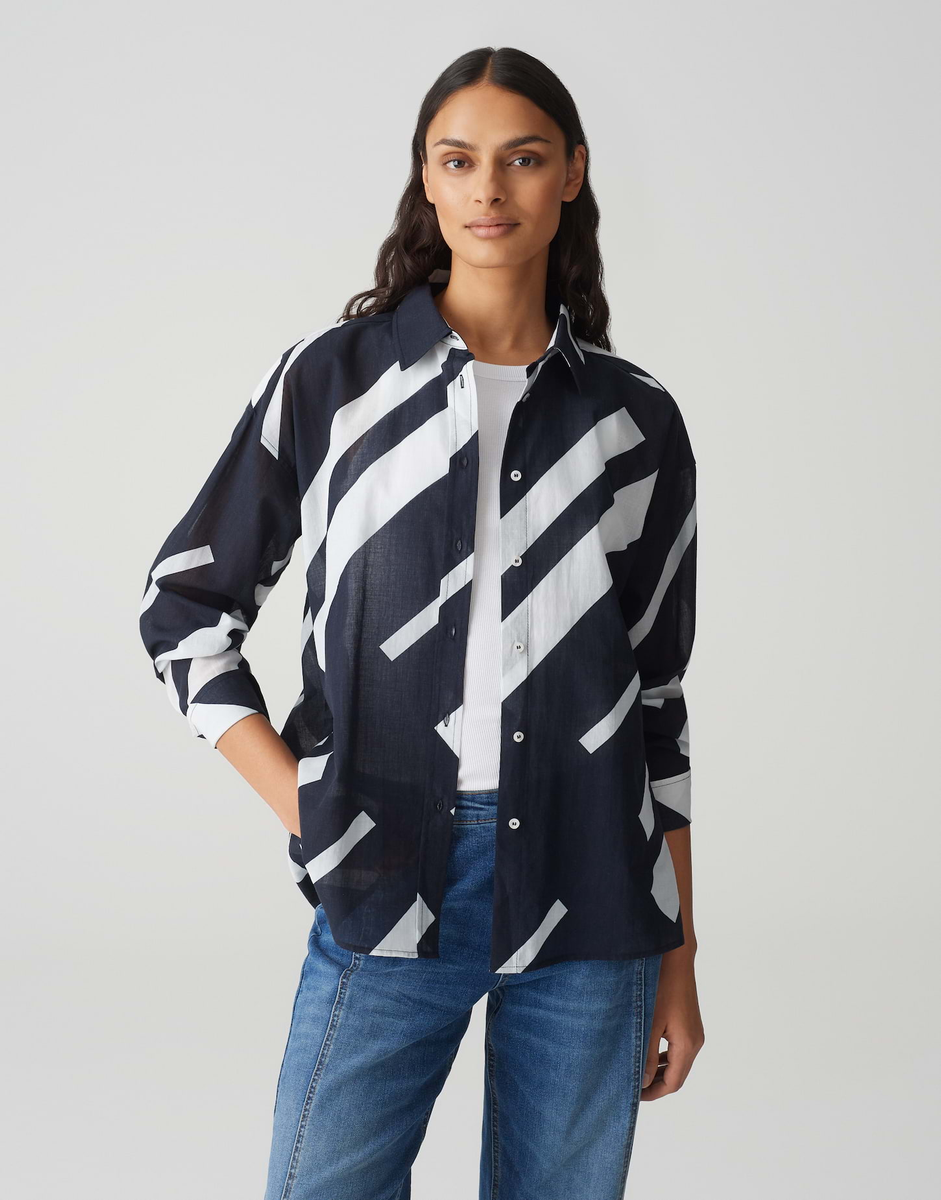 Fenlo stripe Leichte Hemdbluse