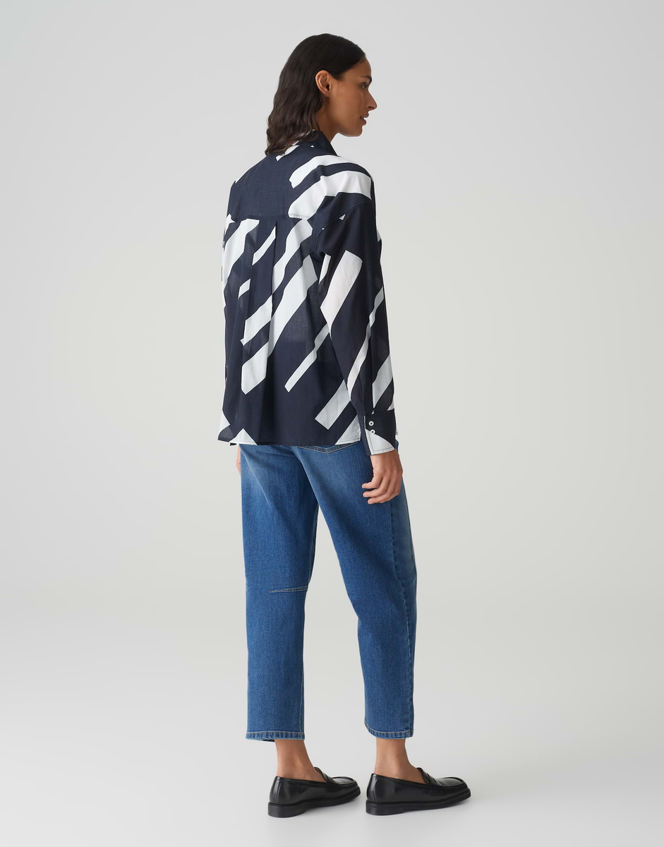 Fenlo stripe Leichte Hemdbluse
