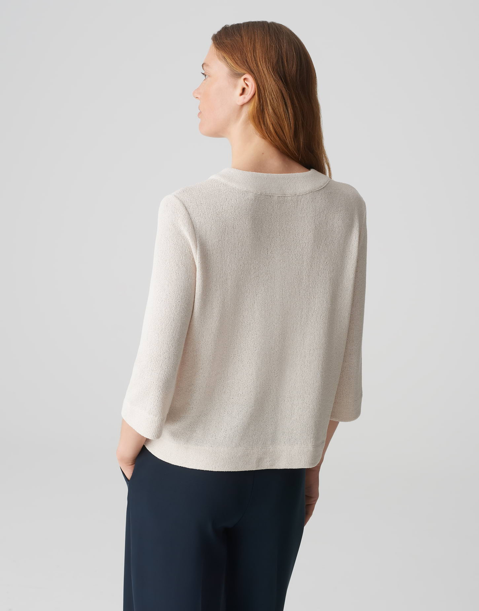Semipa Shirtjacke in Strickoptik