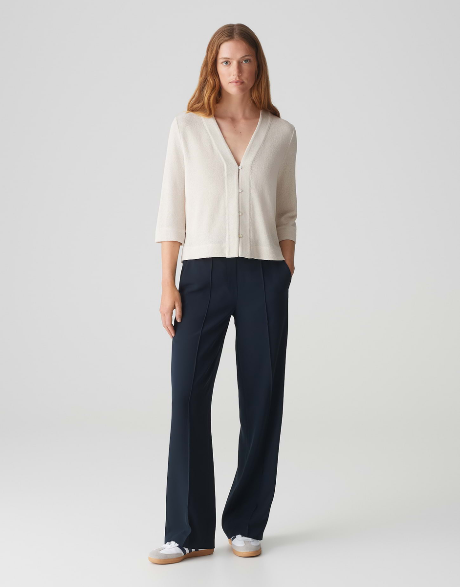 Semipa Shirtjacke in Strickoptik