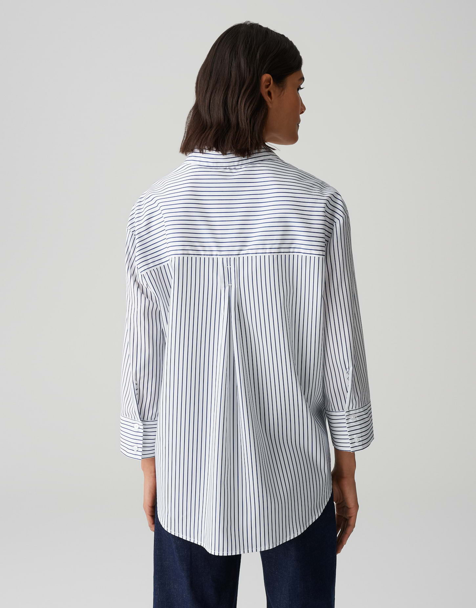 Frila Streifenbluse Oversize