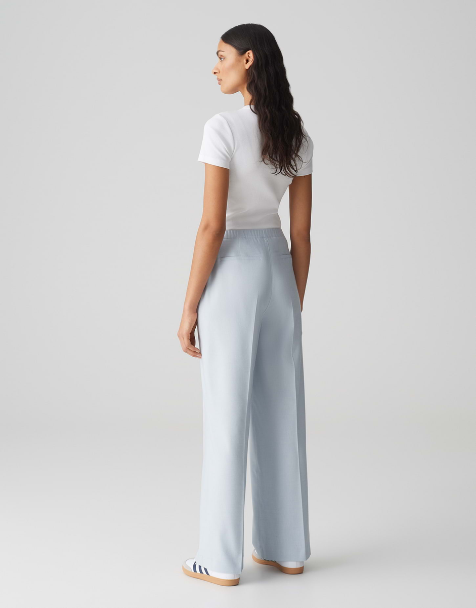 Maiga french Wide Leg Pants mit Leinen