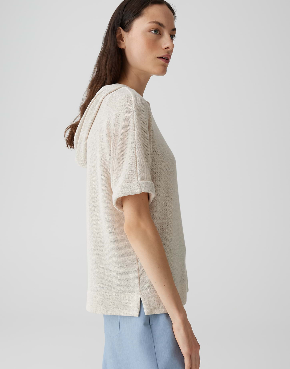 Sedini Kapuzenshirt in Feinstrickoptik