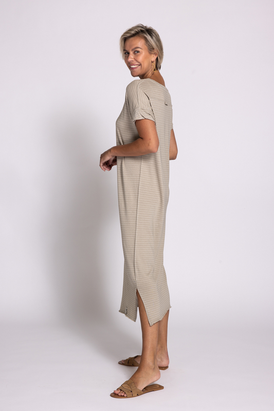 ZHMATEA Lockeres Kleid