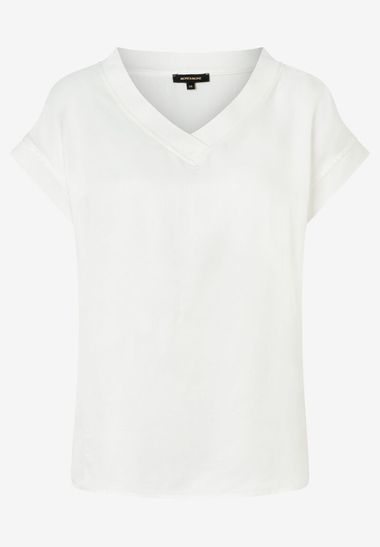 Satinbluse  ecru  Sommer-Kollektion
