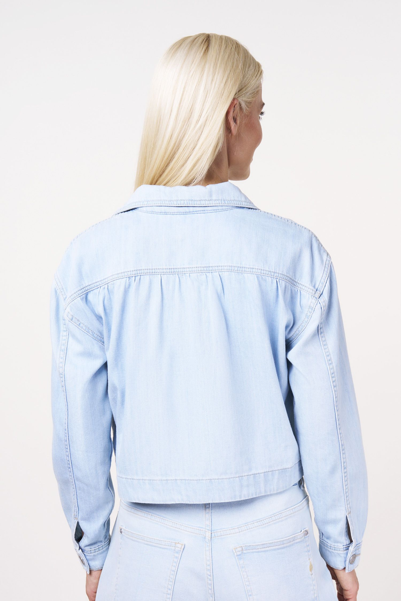 Baumwoll-Jeansjacke "Lexi"   | Blue Fire