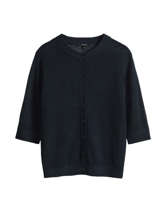 Datina Slim Cardigan aus softem Feinstrick