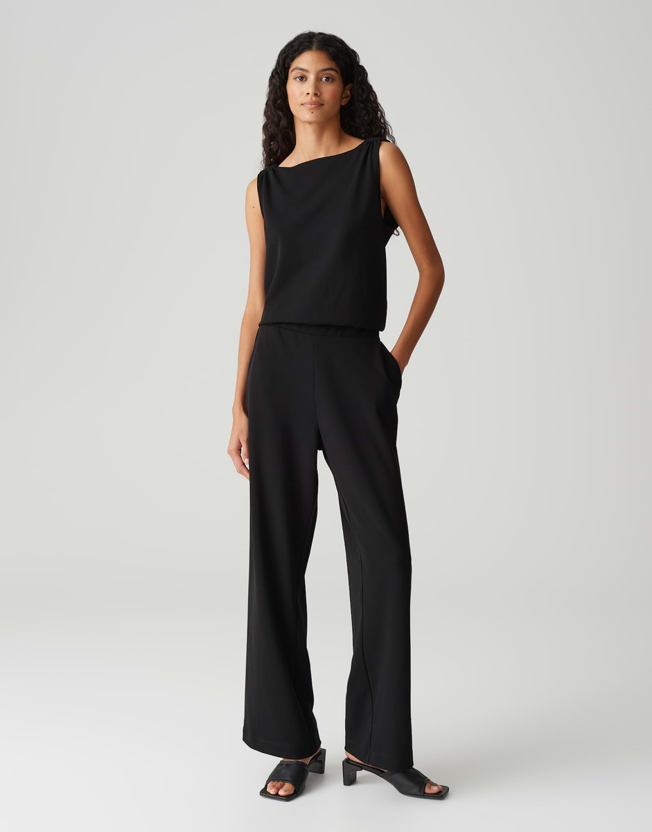 Mefiza voyage Relaxed Jumpsuit aus Kreppjersey