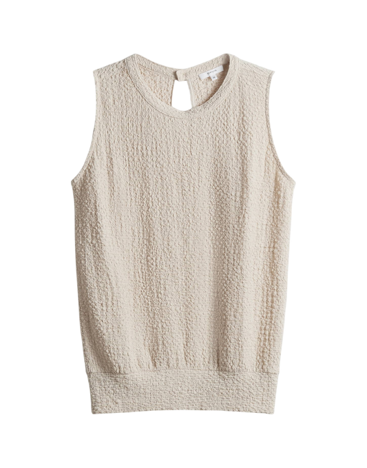 Ikini Jerseytop mit Smokstruktur