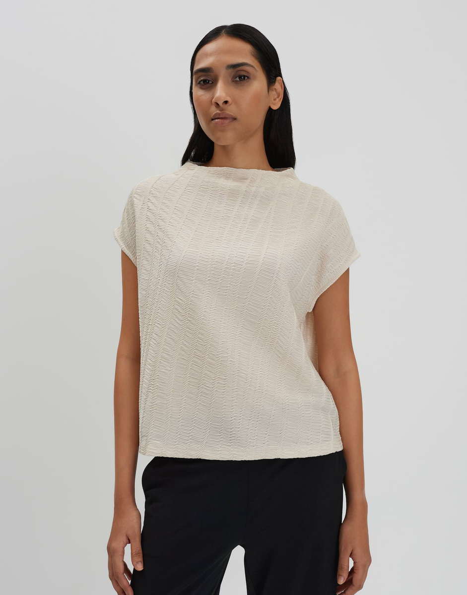 KILAJA RESORT Regular Shirt mit 3D Struktur