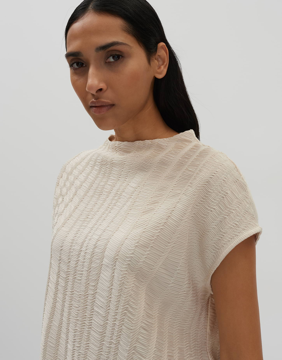 KILAJA RESORT Regular Shirt mit 3D Struktur