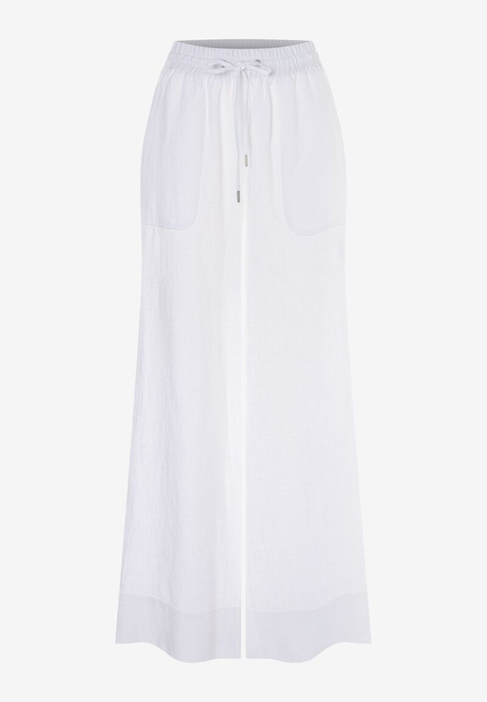 Leinenhose  weiß  Sommer-Kollektion | More&More