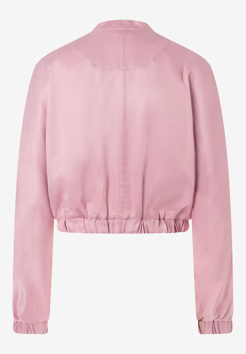 Satin-Blouson  soft candy rose | More&More
