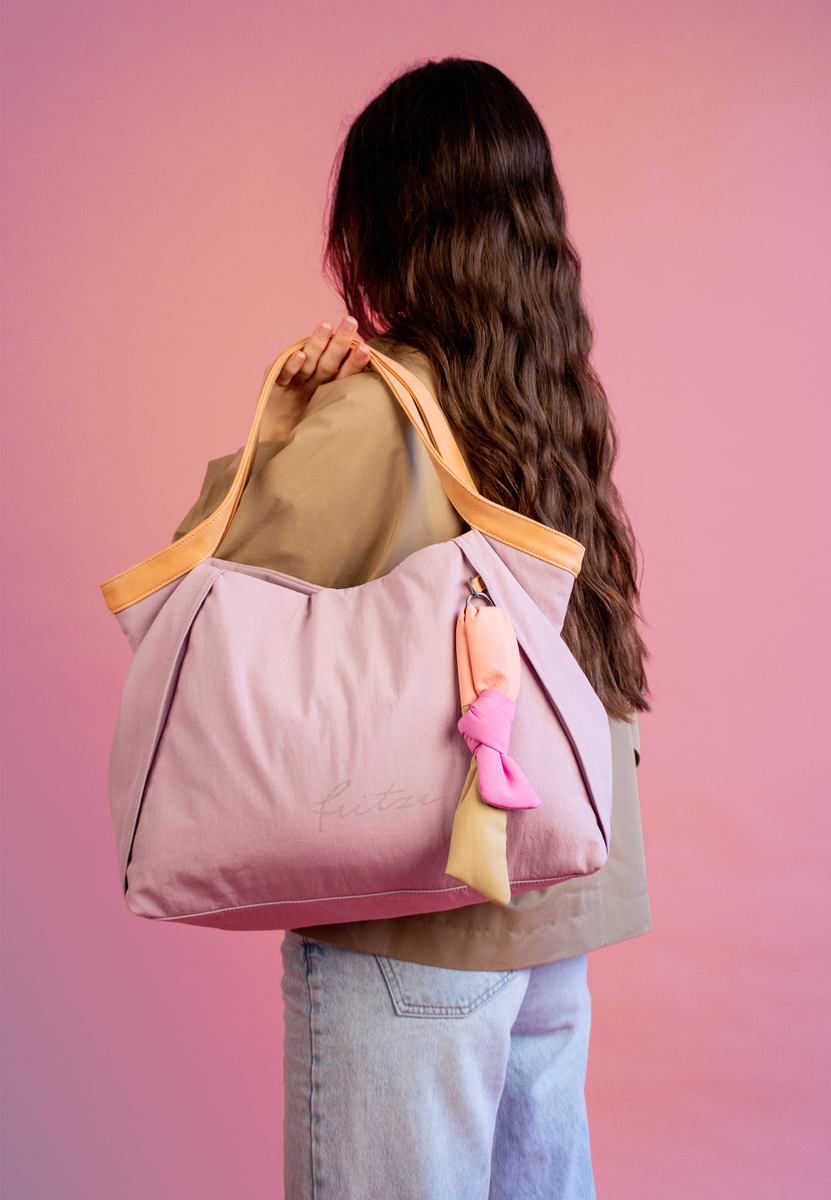 Shopper "Slouchy Sky Taupy Peach" | Fritzi