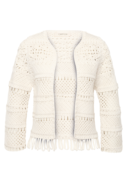 Casual-Strickjacke