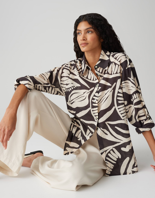 Bluse "Fumine tropical"  | Opus