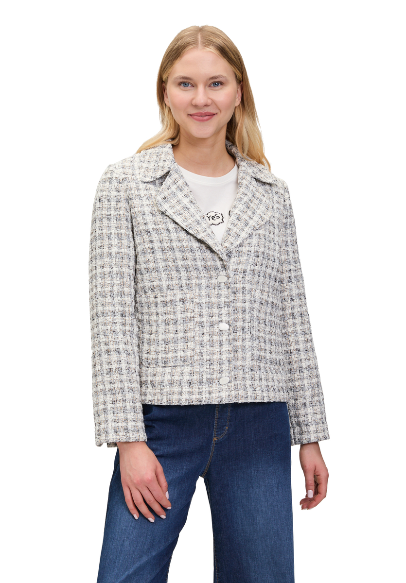 Blusenblazer / Tweed blazer