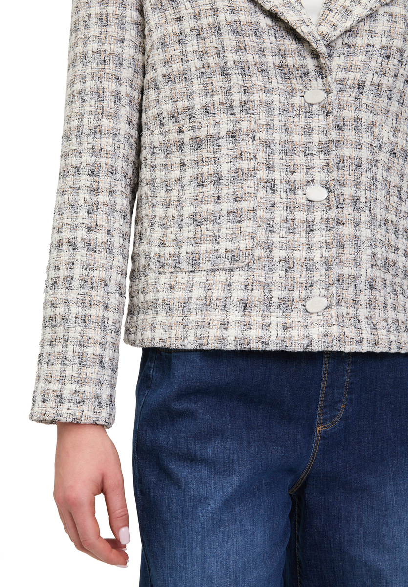 Blusenblazer / Tweed blazer
