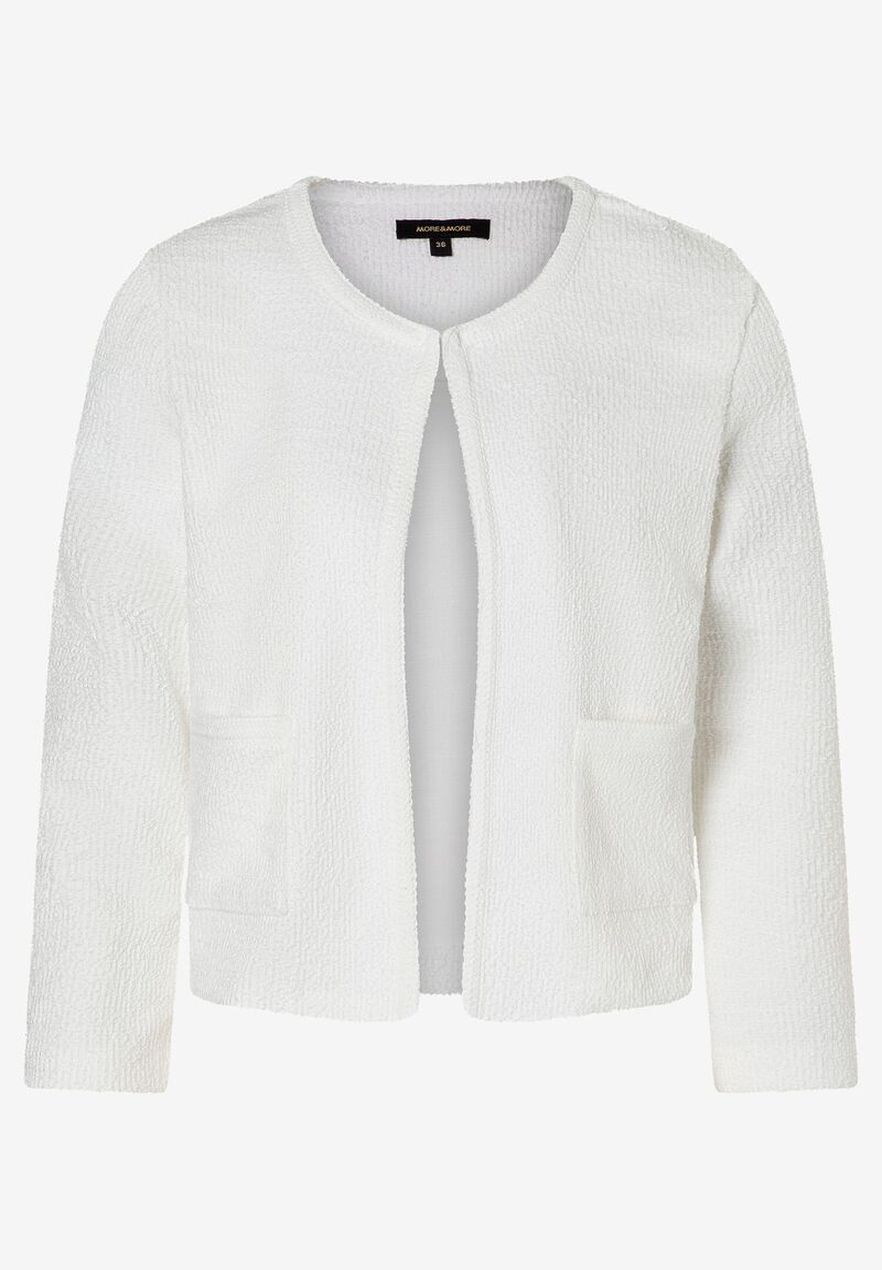 Jersey Jacke  ecru  Sommer-Kollektion