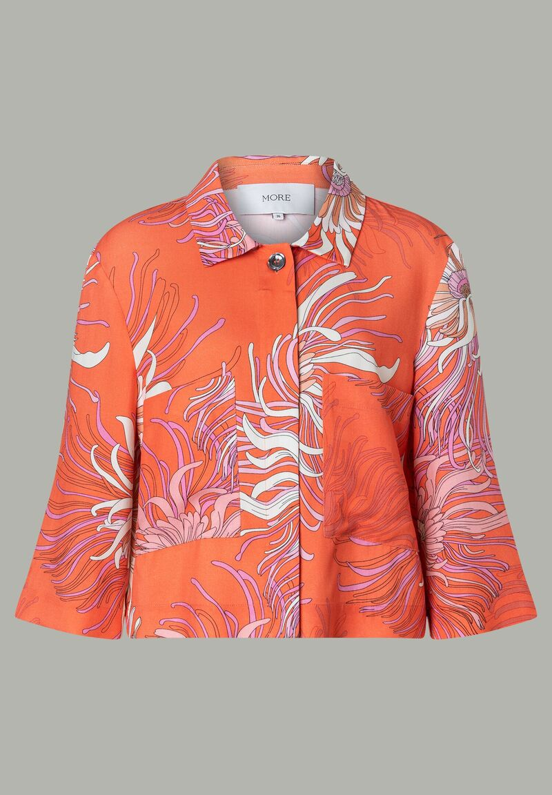 Jacke  Flowerprint  MORE  Sommer-Kollektion More&More