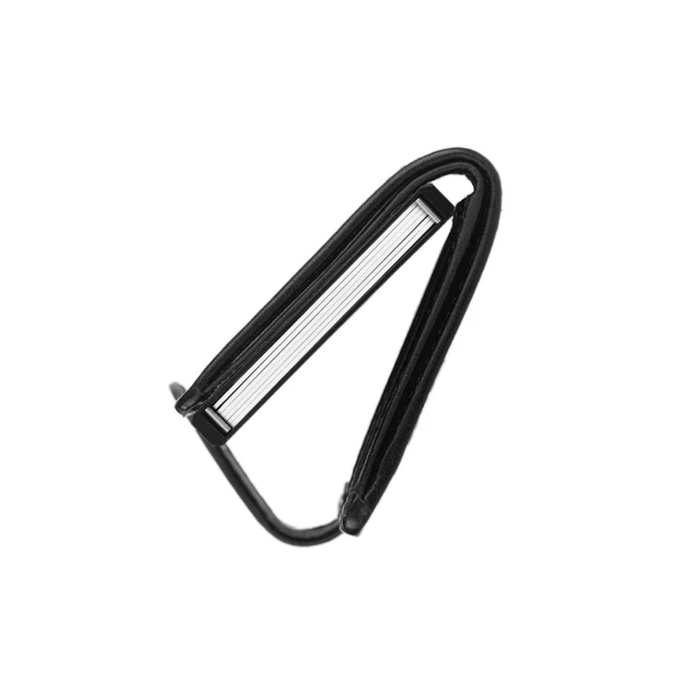 Leder Kartenetui Schwarz 