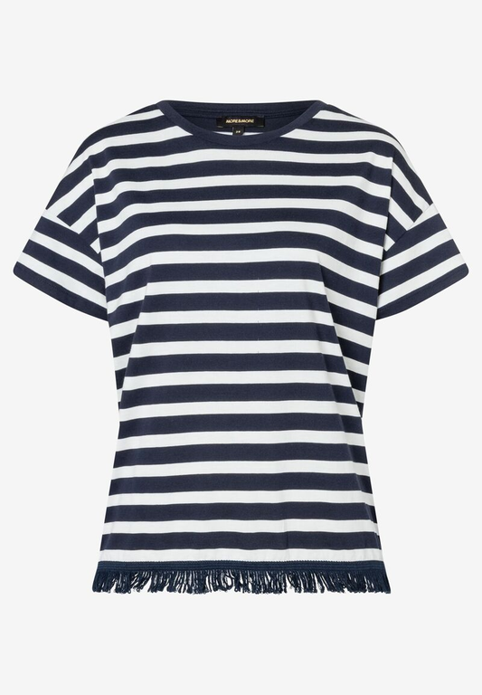 Streifenshirt mit Fransen  Sommer-Kollektion More&More